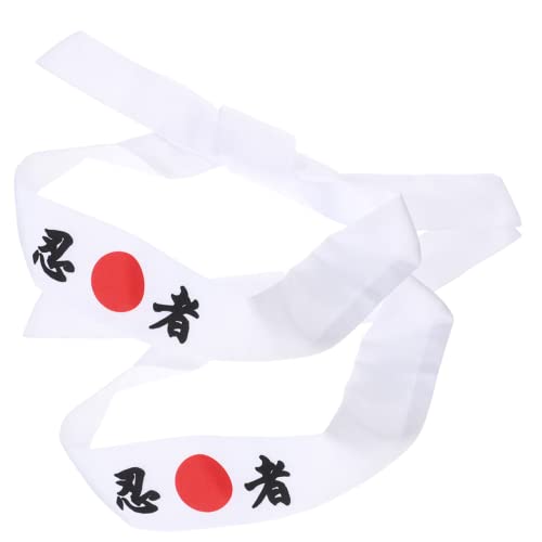 GETAJGHSD 2 Diademas Con Capucha Ninja Para Mujer, Reutilizables, Transpirables, Japonesas, De Karate, De Chef Japonés, Anchas.