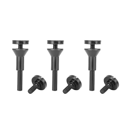 6.35mm Shank Holder for Die Grinder Rotary Tool - Mounting Mandrel for Circular Saw Blade Cut-Off Wheel, 1-4pcs(3pcs)