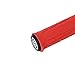 FIFTY-FIFTY Mountain Bike Handlebar Grips, Single Lock-on MTB Grips, Comfortable and Lock On, Non-Slip Bicycle Handle, Fit for All Mountain, Enduro, Downhill (Red)