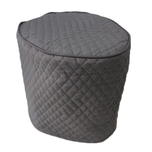 Simple Home Inspirations Quilted Cover Compatible with Coffee Brewing System (K Supreme, Dark Grey)