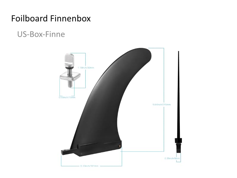 Generisch Foilboard Finnenbox