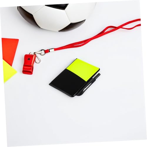 5 Sets de Tarjetas de Árbitro para Fútbol con Marcador y Tapa miniatura 6