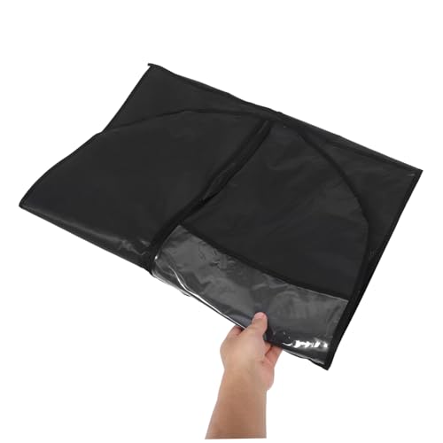 Zipper Garment Bag for Travel and Closet Storage Hanging Clothes Cover Heavy Duty Suit Bag for Coats and Jackets Black3