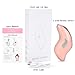 Generic Face and Neck Gua Sha Skin and Beauty tool Heated, Gifts, Travel size, Facial, Body Eyes Guasha, Pink