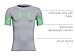 Under Armour Boys Graphic Short Sleeve, Overcast Gray Light/Green Typhoon, Youth X-Large