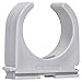 Produktbild 25 Stück M40 Rohr-Klemmschellen PP Kunststoff M16-M50 16mm bis 50mm für Stangenrohr Isorohr Leerrohr anreihbar zum Festschrauben Grau Voxura