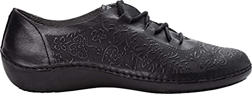 Propet Chantel Women's Oxford 9.5 2A(N) Us Black-Embossed #TOP1