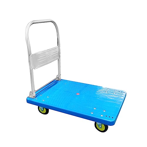 Power Industrial Trolley Folding Platform Heavy Duty Soundle...
