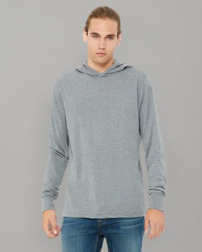 Bella+Canvas 3512 - Unisex Long Sleeve Jersey Hooded T-Shirt4