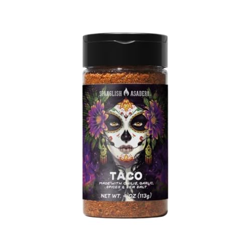 Spanglish Asadero Taco Seasoning, 4.5oz (Pack of 2)
