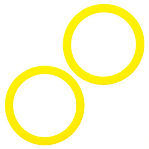 Canister Flush Valve Seal - Impresa Replacement Rubber Seal For Toilet - Equivalent To Kohler Toilet Parts K-Gp1059291/2475620 - Easy To Install And Leak-Free Performance, 2-Pack,Yellow #TOP3