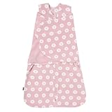 HALO Micro-Fleece Sleepsack Swaddle, 3-Way Adjustable Swaddle Blanket for Newborn and Infants, TOG 3.0 for Cold Climates, Hip Healthy, Daisy, Newborn, 0-3 Months