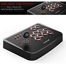 Honcam Arcade Fighting Stick JoyStick for PS4 PS3 PC & SWITCH