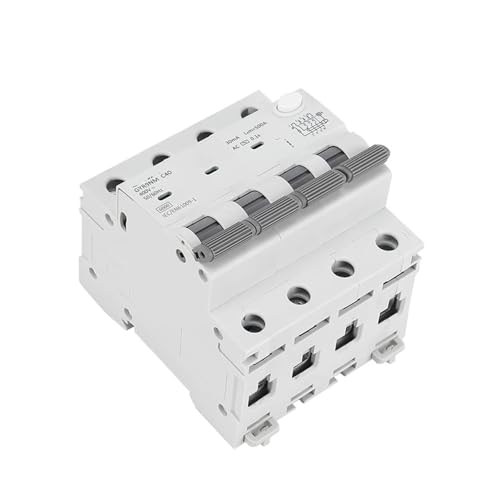 Disjoncteur RCBO 2P 4P GYR9NM contre surintensité et fuite 30mA