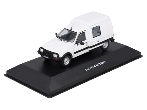 JUMAJO BJ3 Voiture 1/43 Compatible avec Citroën C15 Blanc 1984