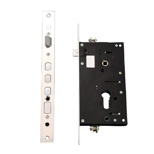 Cerradura Embutida para Puerta, Cerradura de puerta embutir diseño antiguo seguridad, pieza cerradura cuerpo y herrajes apropiados Uso apto para(Left)