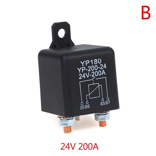 Relé de 24V 200A con 4 pines para solucionar problemas de sobrecarga en cabrestantes 2