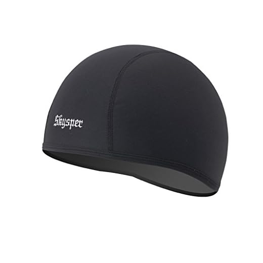 Skysper Sombrero Gorro térmico ciclismo invierno Deportivo unisex negro para Bicicleta Ciclo Deportes al Aire Libre (SK)