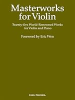 BF29 - Masterworks for Violin 0825860083 Book Cover