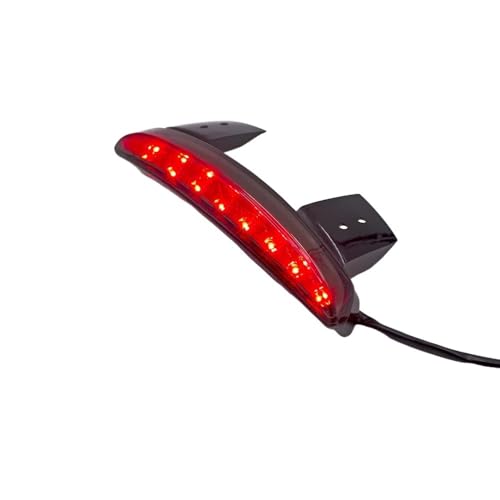 Feu arrière de moto pour Sportster XL 883 et 1200 avec feu stop intégré de couleur rouge