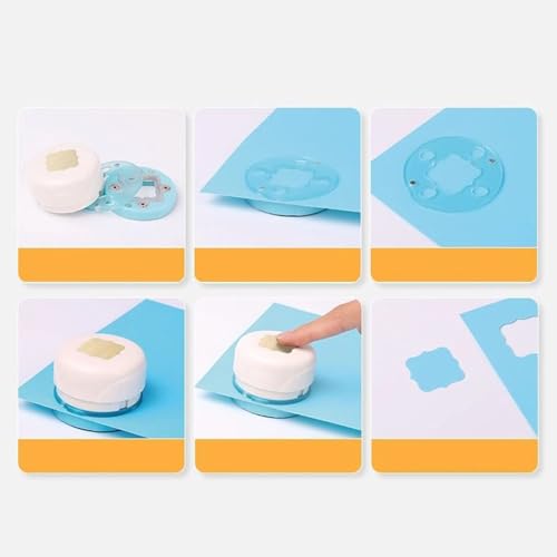 Perforadora de papel manual para solucionar bordes imperfectos en tarjetas 6