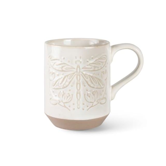 Taza Fringe Studio Stoneware 12 oz Dragonfly miniatura 7