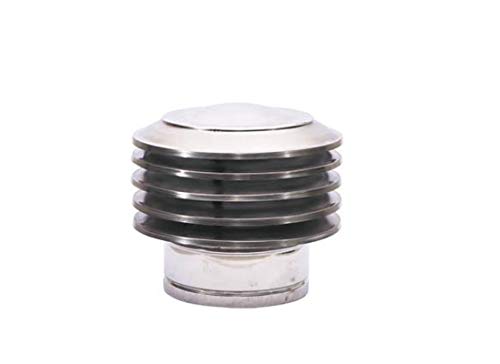 Tapa de láminas para chimenea, de acero inoxidable, para chimenea, accesorio para chimenea, accesorio para chimenea (200 mm)