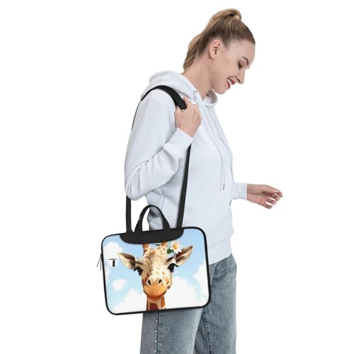 Bolso Tote para Laptop unisex 15.6 pulgadas Negro miniatura 3