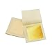 VGSEBA 24K Foglia d'oro Commestibile, 4,33x4,33cm 10 Fogli d'oro per Cottura a Torta, Decorazione Alimentare, Cura della Pelle, Trucco, Doratura, Salute e Spa