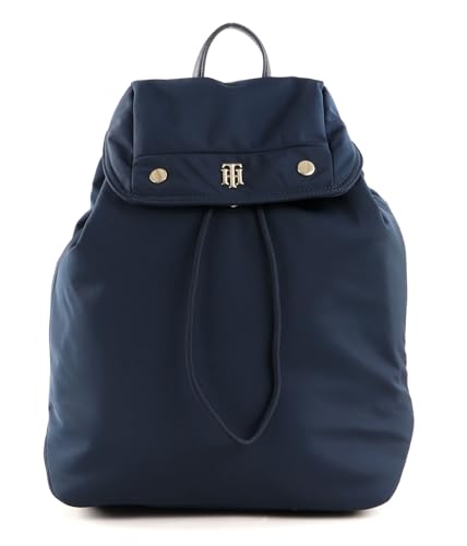 Image of Tommy Hilfiger Women My Tommy Backpack Hand Luggage, Blue (Acc Desert Sky), One Size