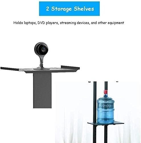Soporte móvil para TV con ruedas y altura ajustable miniatura 6