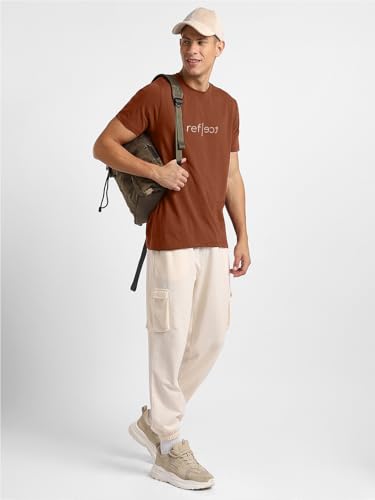 Image of Nobero Men's Regular Graphic Printed T-Shirt for Men | Soft Cotton | Classic Fit | Printed Casual Tshirt for Men
