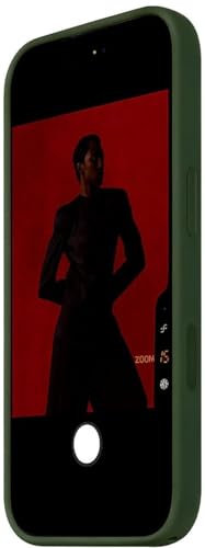 Image of Premium Liquid Silicone Case for iPhone 17 Pro - Slim Full Body Protective Back Cover with Soft Microfiber Lining, Anti-Slip Grip Scratch Resistant Phone Case (Dark Green)