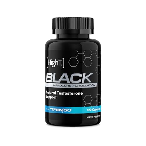 High T Black Hardcore Testosterone Booster for Men - Nitric