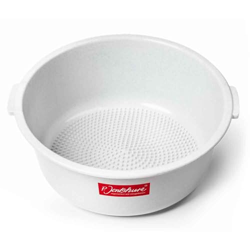 P. Jentschura Fußbadewanne für Fußbad, Fußwanne rund mit Massagenoppen, entlastend und stimulierend