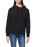 Marc O'Polo Denim Damen B41421254311 Kapuzenpullover, Schwarz (990), XS