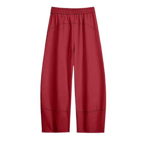 Men's Baggy Sweatpants Elastic Waist Wide Leg Sweatpants Casual Loose Baggy Joggers with Pockets4