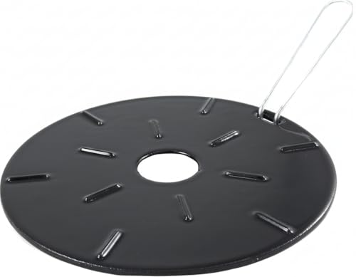 Ilsa Cast Iron Heat Diffuser Plate – 8.25 Inch, Black, Flame...
