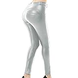 Sexy: leggings slim fit para mujer se ajustan a tu pierna, muestra tu curva perfecta, se ve más alta y delgada