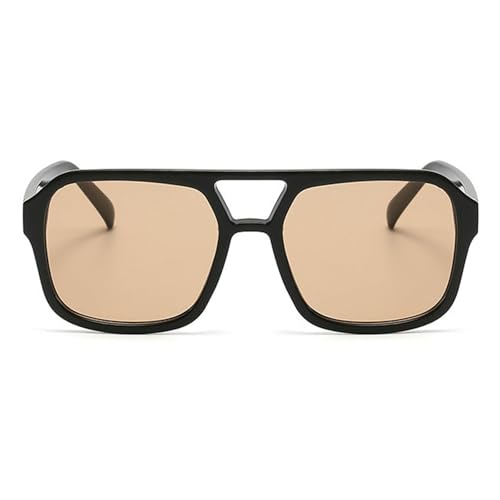 willochra Vintage Oversized Sunglasses Fashion Men Women Square Shades Eyewear Trendy Popular Design UV400 punk Sun Glasses