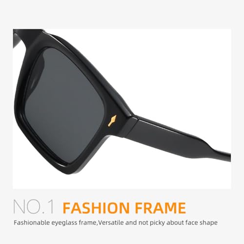 Lunettes de soleil à rivets élégantes finitions haute protection