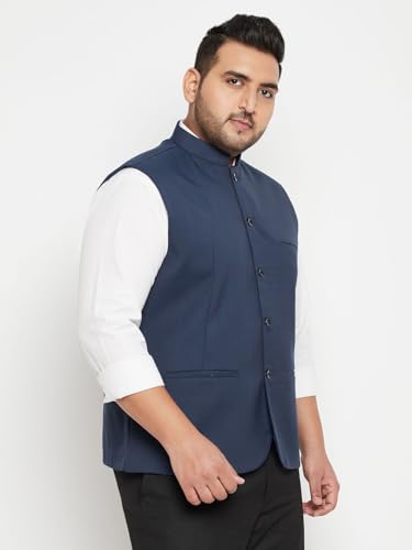 Image of Vastramay Plus Men's Nehru Jacket