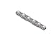 Senqcia Inspire Series C2082RB Riveted Double Pitch Large Roller Chain, 10
