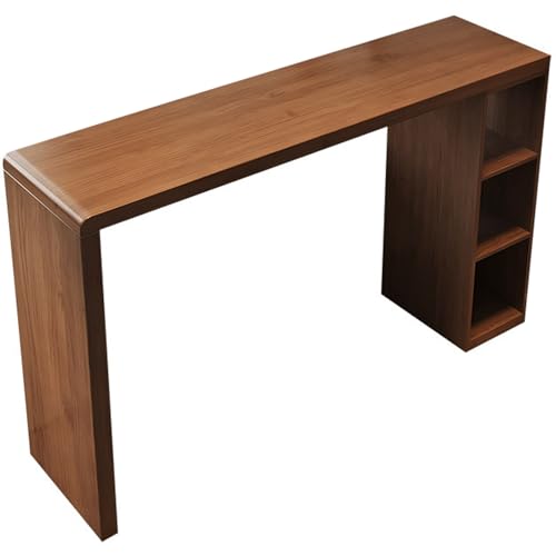 WANGCEPLSD Mesa Alta Cocina con Almacenamiento, Tablero de Madera de Pino, Soporta 200 Kg, Mesas Auxiliares para Salon Comedor, Sala de Estar(160cm/63in)