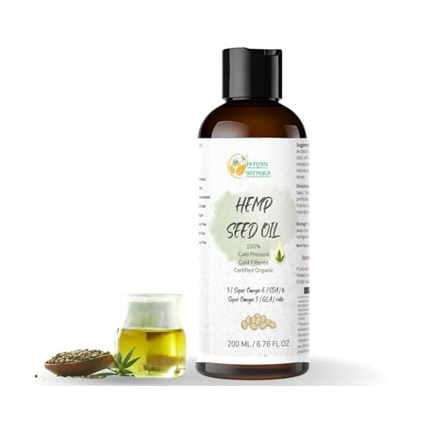 Herbs Botanica Hemp Seed Oil 100% P...
