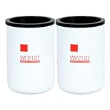 2PCS WF2127 Water Coolant Filter Fit for Cummins X15 ISX12 ISX15 Engines For Freightliner