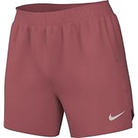 Nike DV9365-655 M NK DF Challenger 9UL Short Shorts Hombre Adobe/Adobe/Black/Reflective SILV Tamaño S