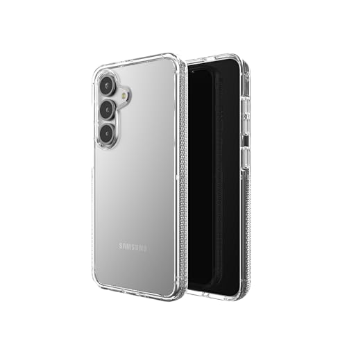 Coque Samsung Galaxy S25 ZAGG Crystal Palace transparente antichoc en graphène de 6,2 pouces