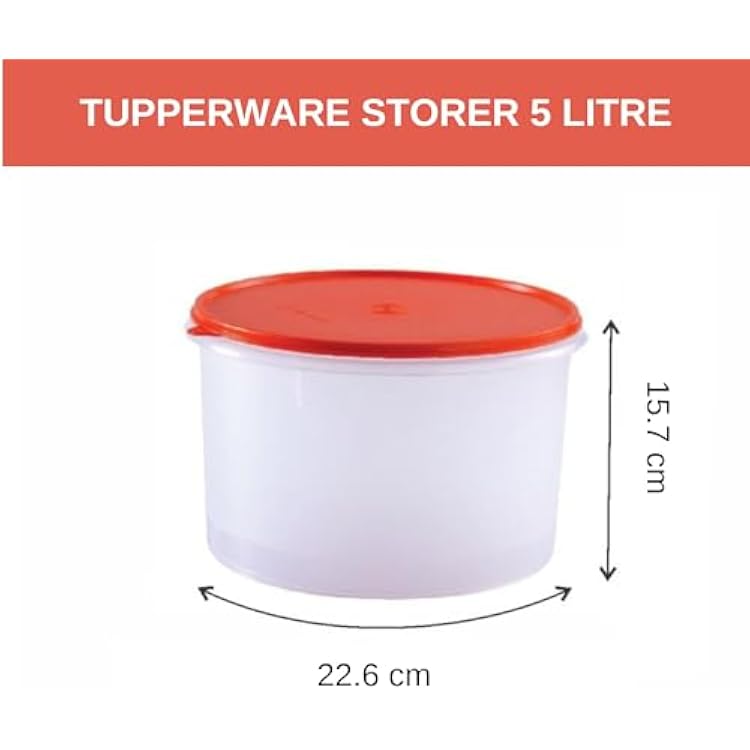Tupperware Super Storer كبير 5 لتر.