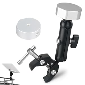 Starlink Mini Mount Verstelbare Klembeugelset voor Camperladders, Imperiaal, Mobiel, Starlink Mini-accessoires voor Paal, Buis, Starlink Mini Pole Mount, Starlink Mini Rv Mount